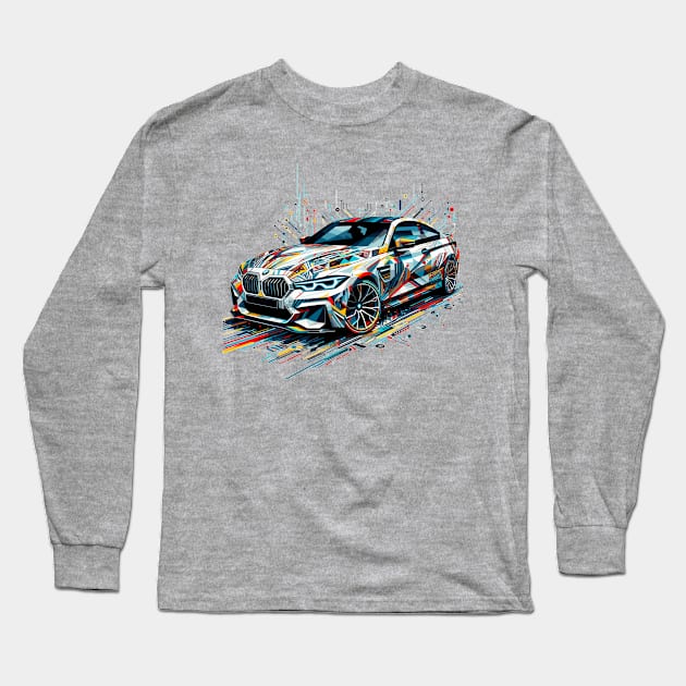 BMW M4 Long Sleeve T-Shirt by Vehicles-Art